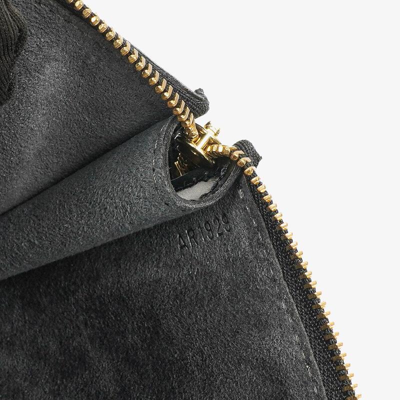 Louis Vuitton Pochette Accessoires Black EPI Leather Clutch Bag