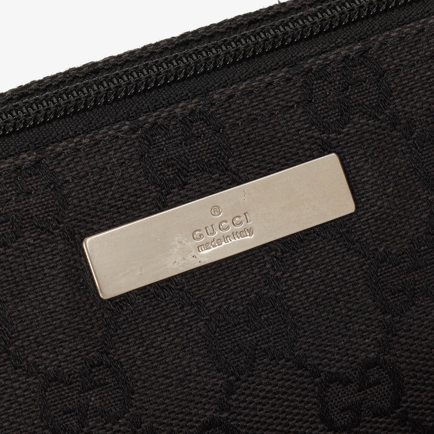 Gucci Baguette Pochette Boat GG Monogram Bag