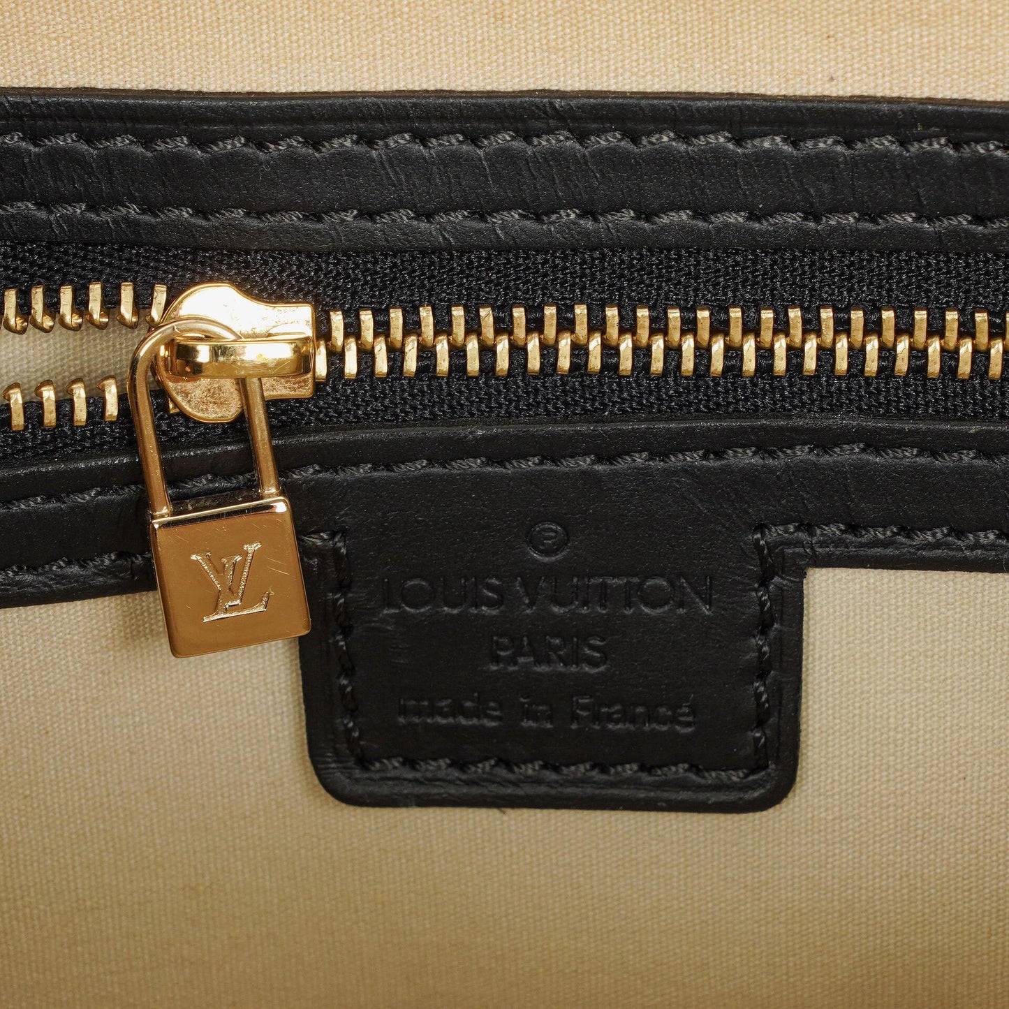 Louis Vuitton Mini Alma Long Blue Monogram Handbag