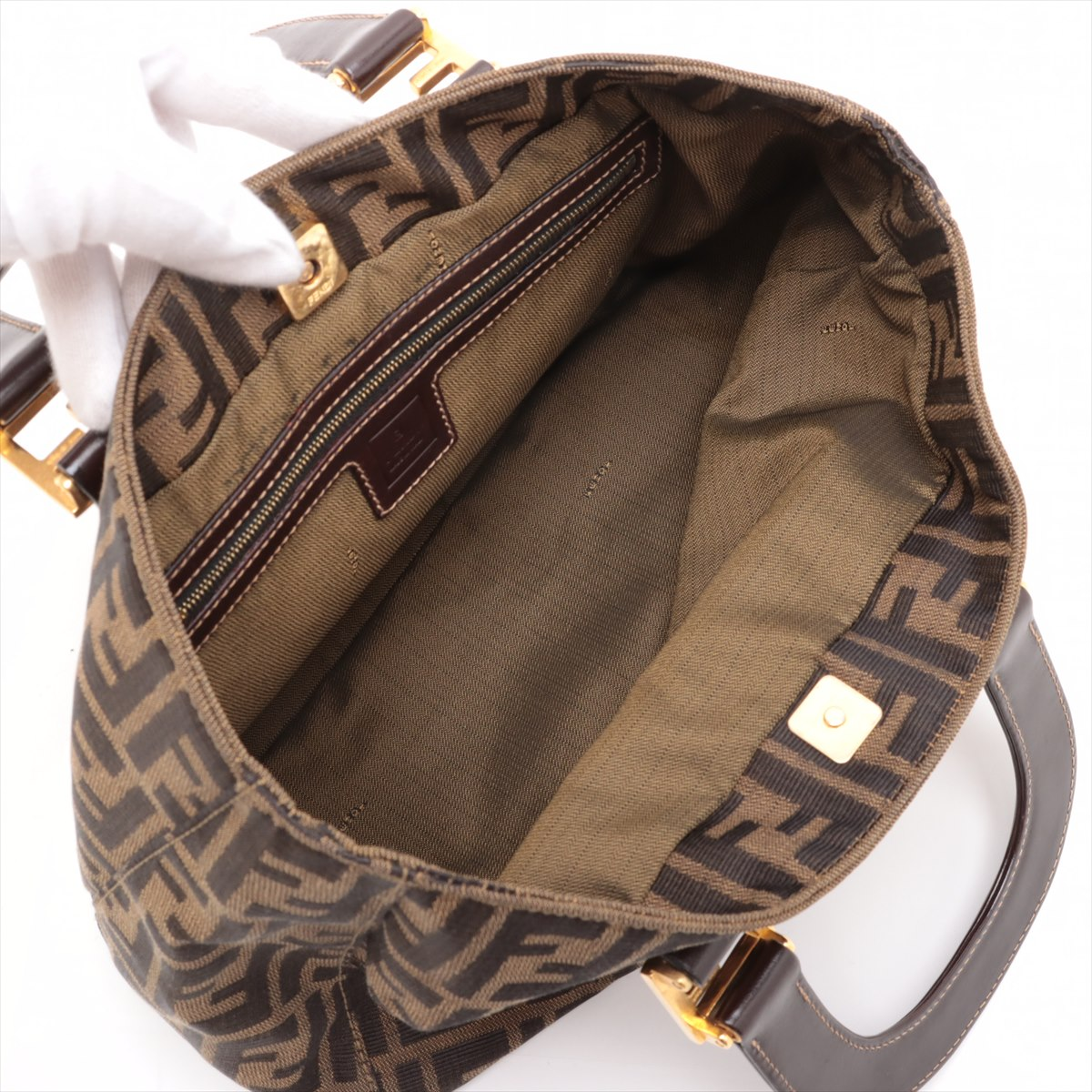 Fendi Vintage Zucca Handbag