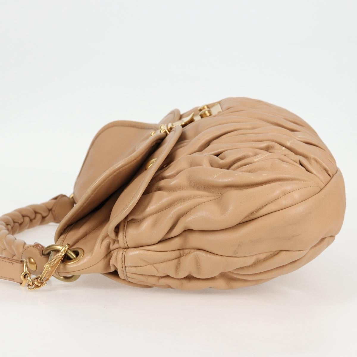 Miu Miu Coffer Convertible Hobo Matelasse Leather Medium
