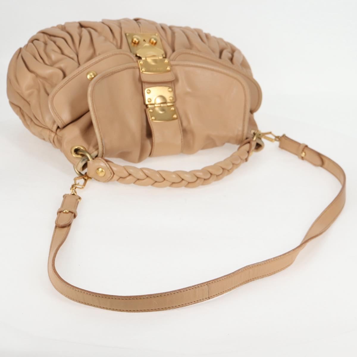 Miu Miu Coffer Convertible Hobo Matelasse Leather Medium