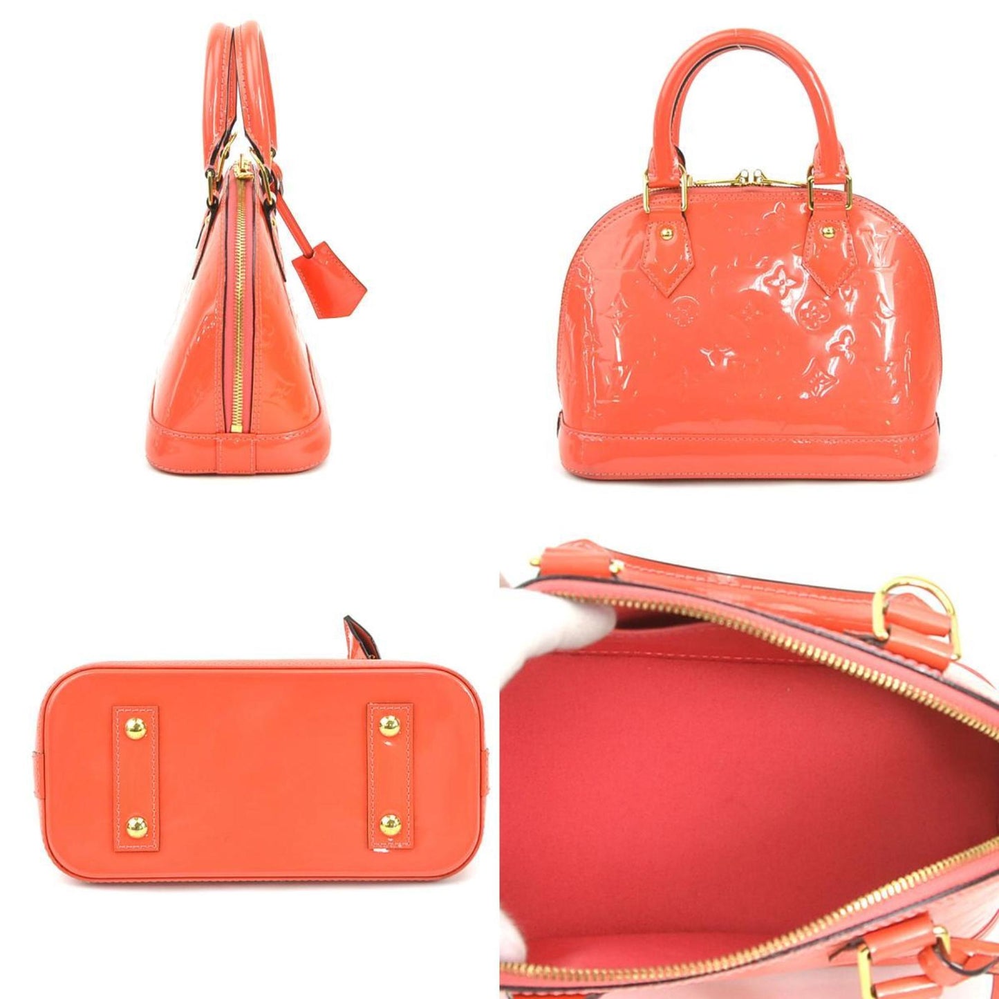 Louis Vuitton Alma Handbag Monogram Vernis BB