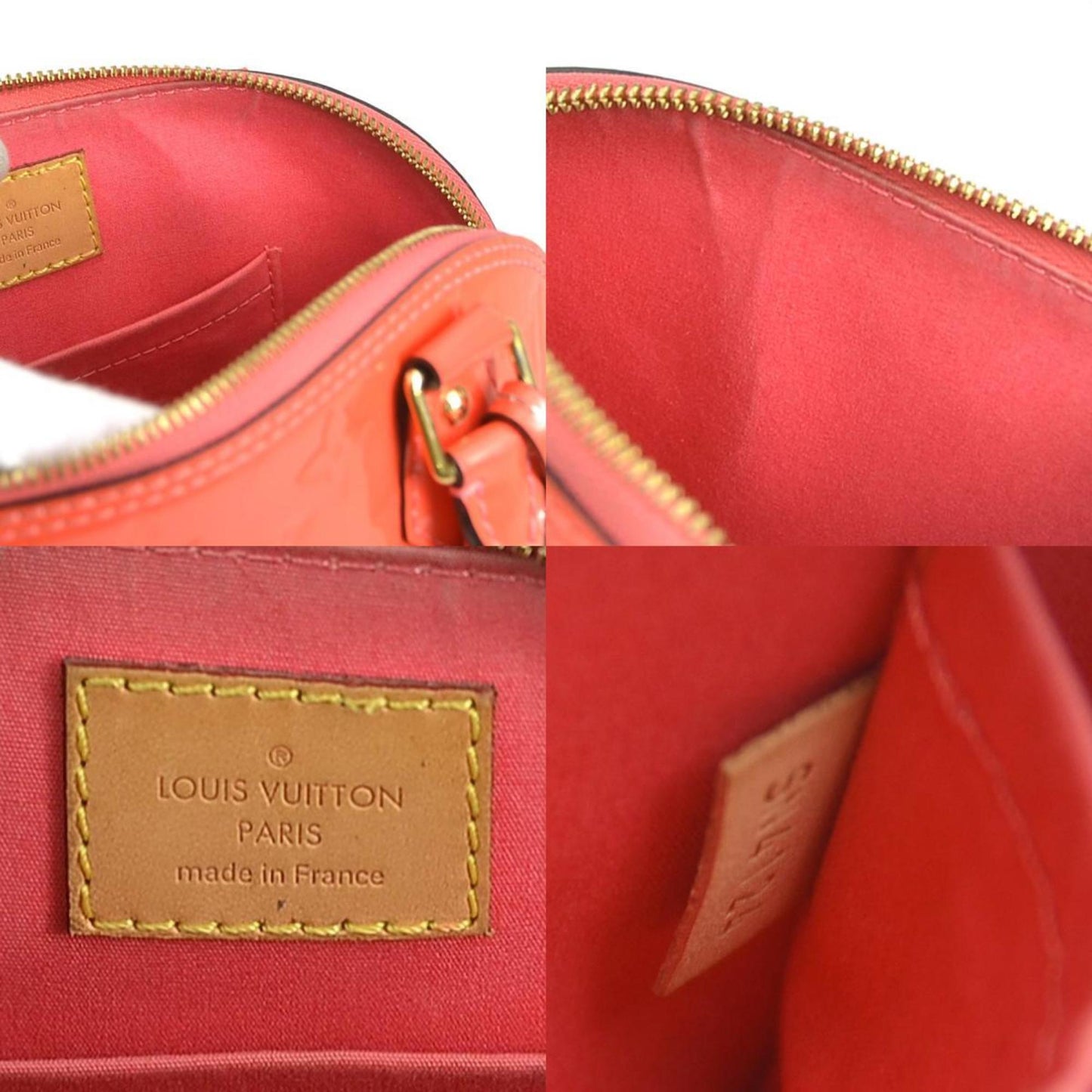 Louis Vuitton Alma Handbag Monogram Vernis BB