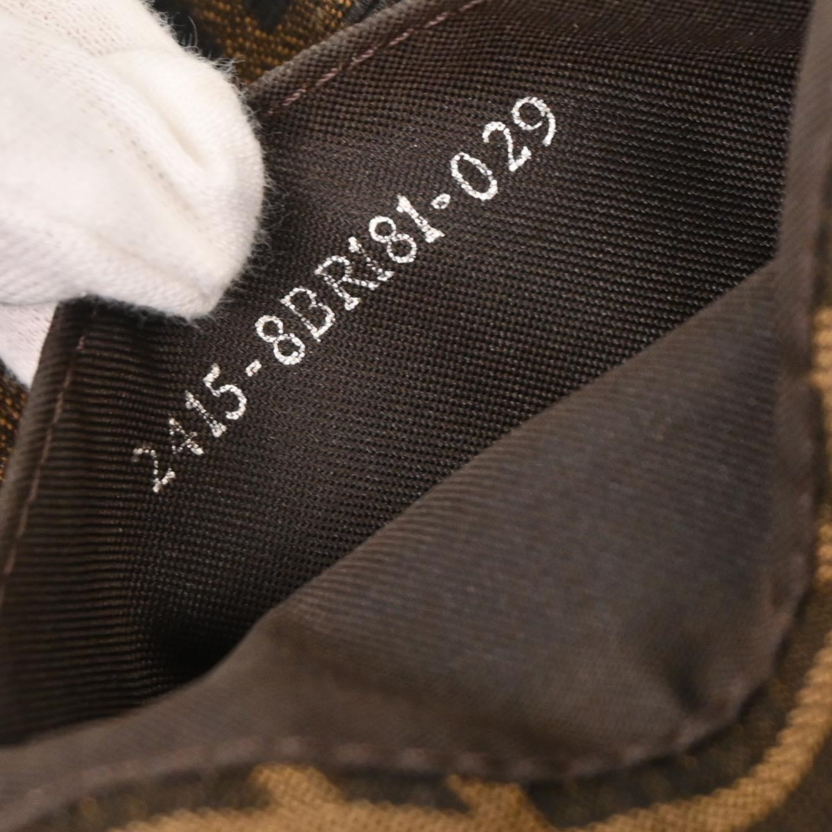 Fendi Baguette Bag Zucca Canvas