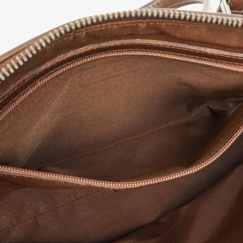 Gucci Brown GG Monogram Canvas Shoulder Bag