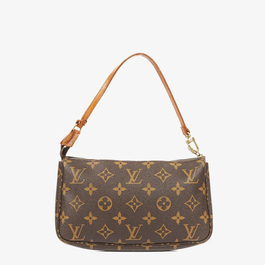 Pochette Accessoires Louis Vuitton Monogram Canvas Clutch Bag
