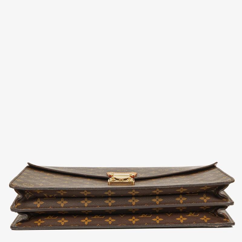 Louis Vuitton Serviette Ambassador Monogram Canvas Briefcase