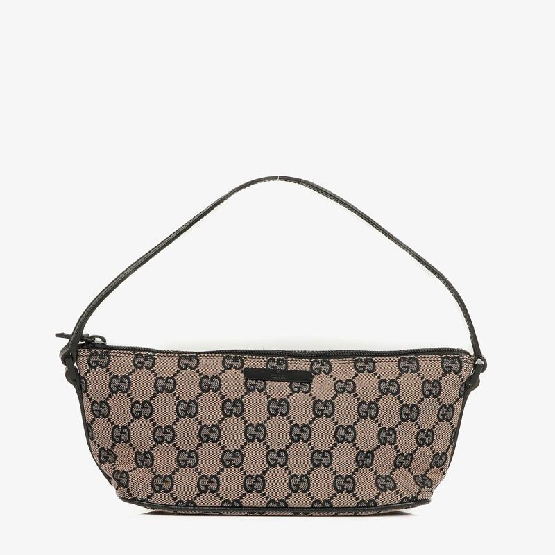 Gucci Mini Baguette Pochette Boat GG Monogram Bag