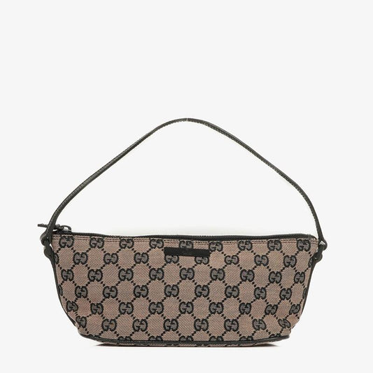 Gucci Mini Baguette Pochette Boat GG Monogram Bag