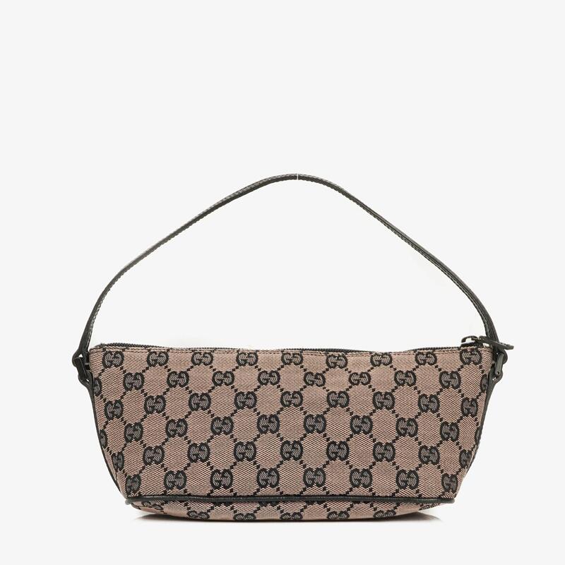 Gucci Mini Baguette Pochette Boat GG Monogram Bag