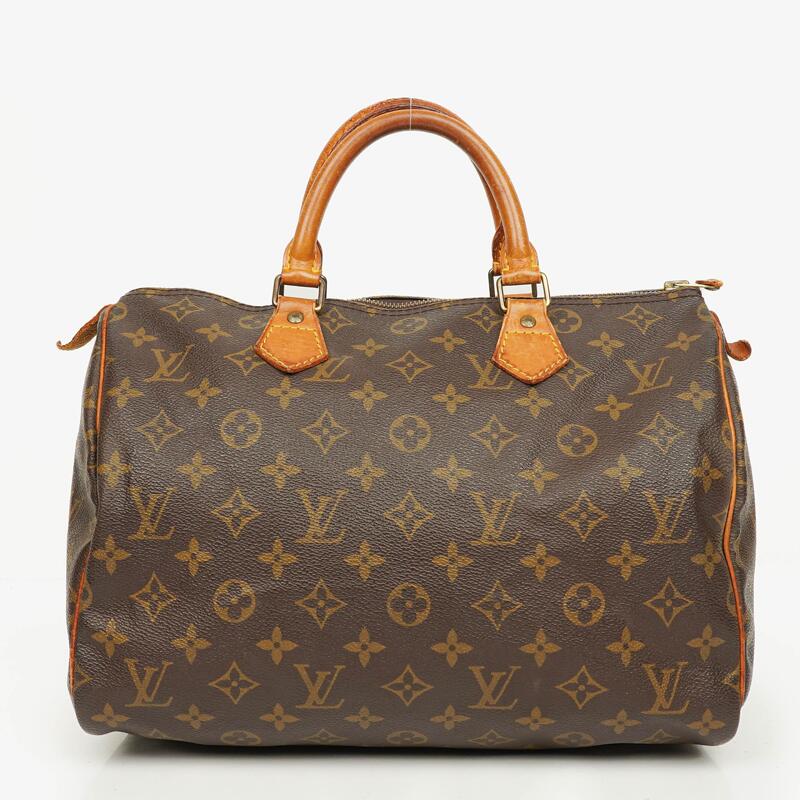 Louis Vuitton Speedy 30 Monogram Canvas Handbag