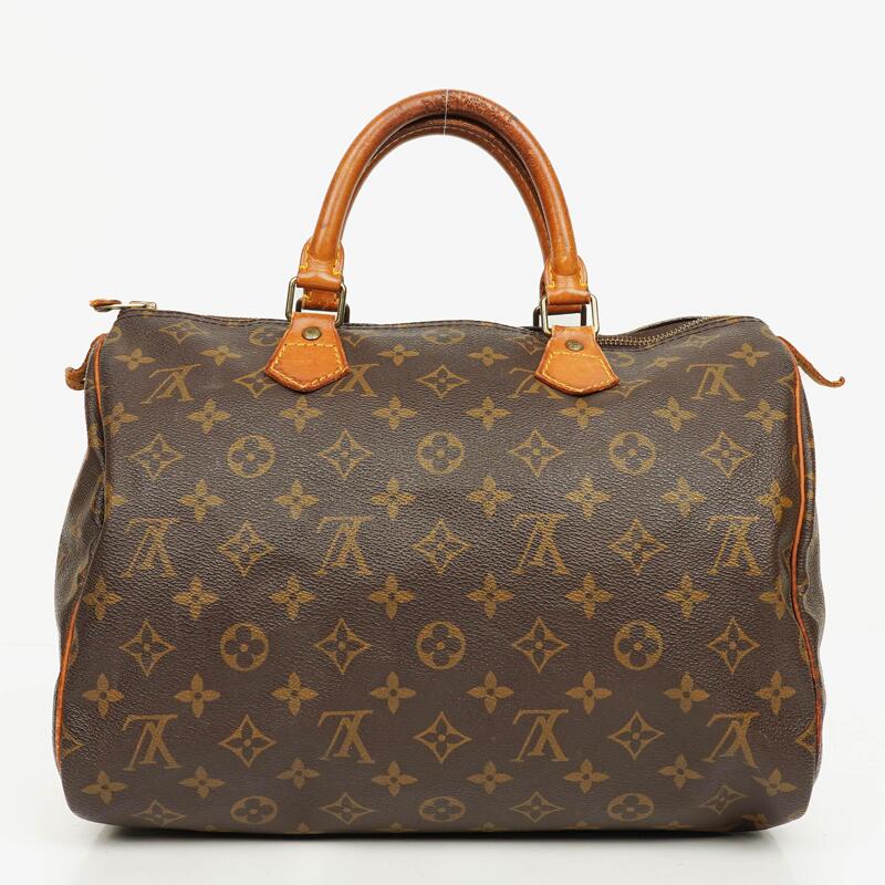 Louis Vuitton Speedy 30 Monogram Canvas Handbag