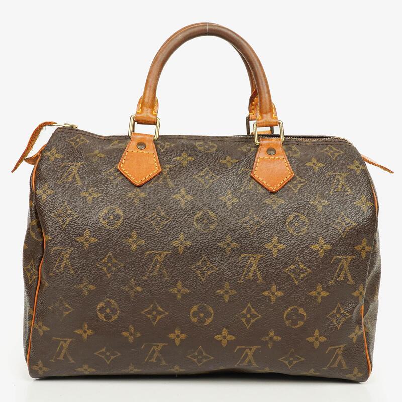Louis Vuitton Speedy 30 Monogram Canvas Handbag
