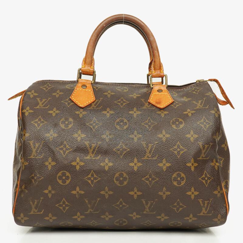 Louis Vuitton Speedy 30 Monogram Canvas Handbag