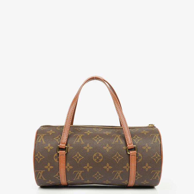 Louis Vuitton Papillon 25 Vintage Monogram Canvas Handbag