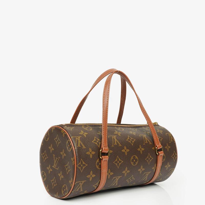 Louis Vuitton Papillon 25 Vintage Monogram Canvas Handbag