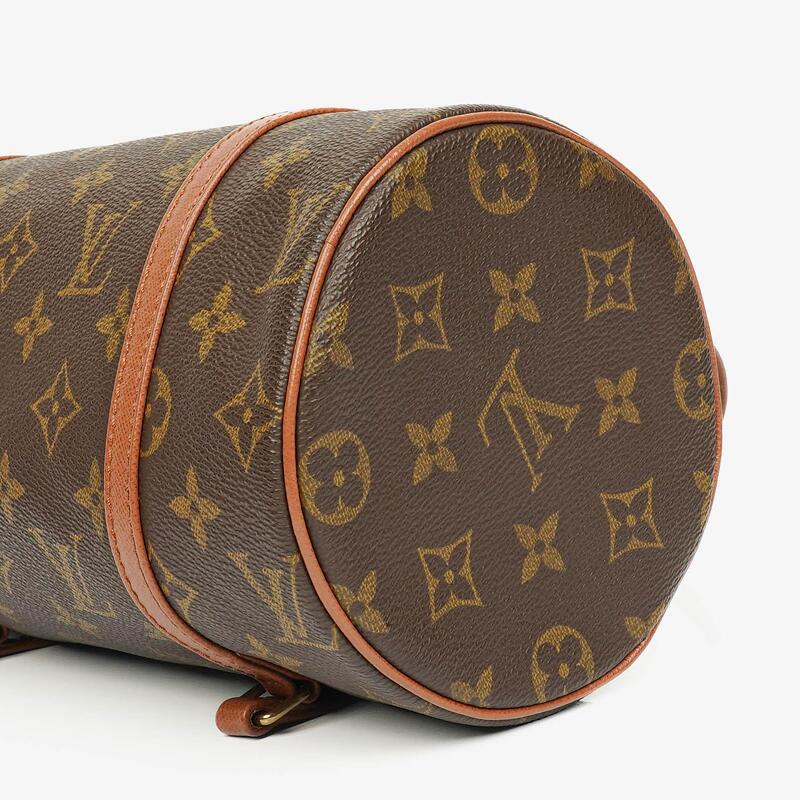 Louis Vuitton Papillon 25 Vintage Monogram Canvas Handbag