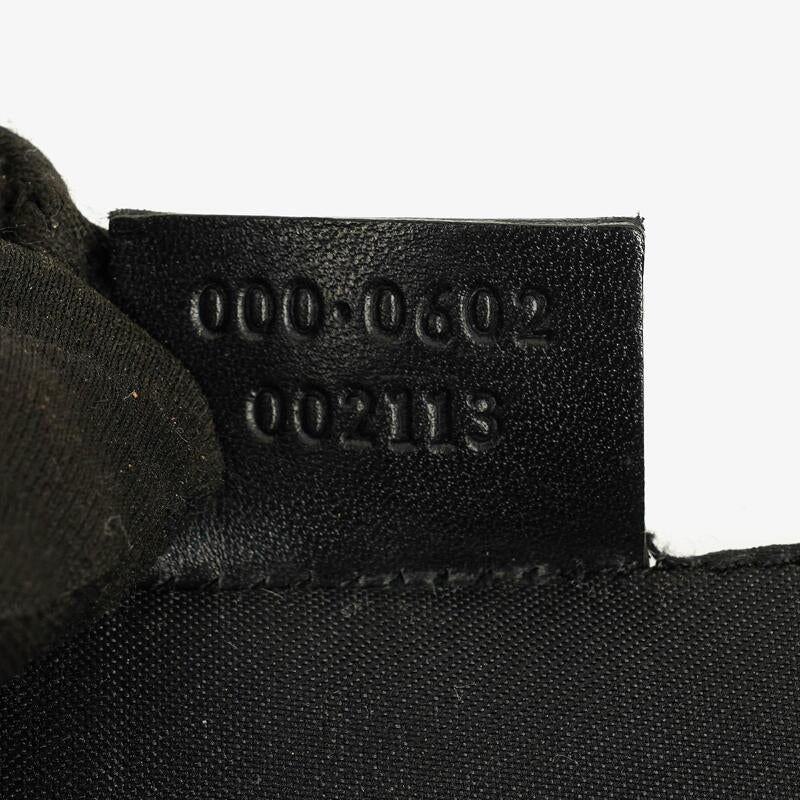 Gucci GG Canvas And Leather Shoulder Hobo Bag