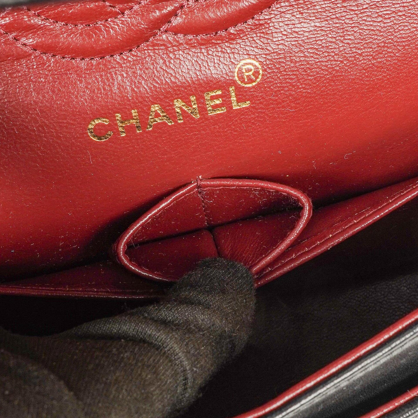 Chanel Vintage Small Classic Double Flap Bag Black Quilted Lambskin 24K Gold-Plated Hardware