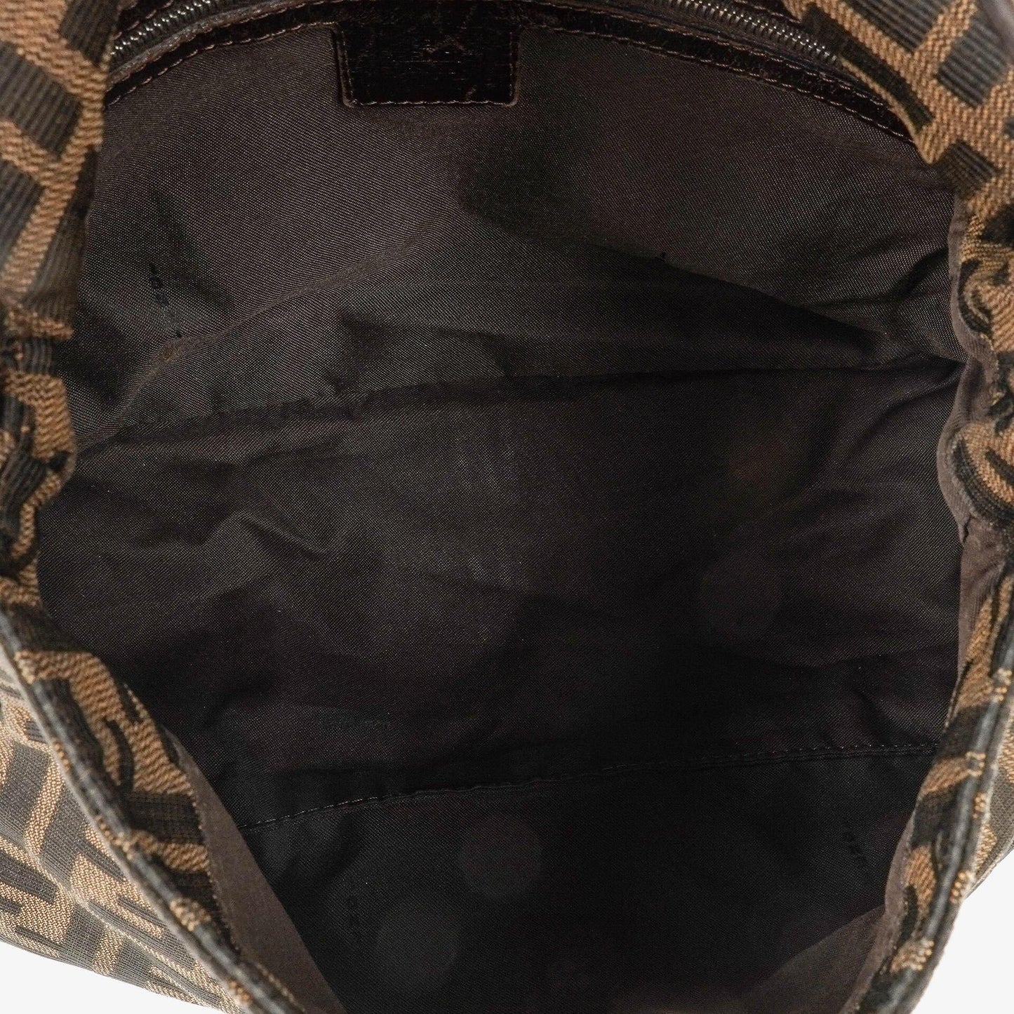 Fendi Mama Baguette Zucca Brown Shoulder Bag