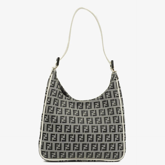 Fendi Zucchino Hobo Shoulder Bag