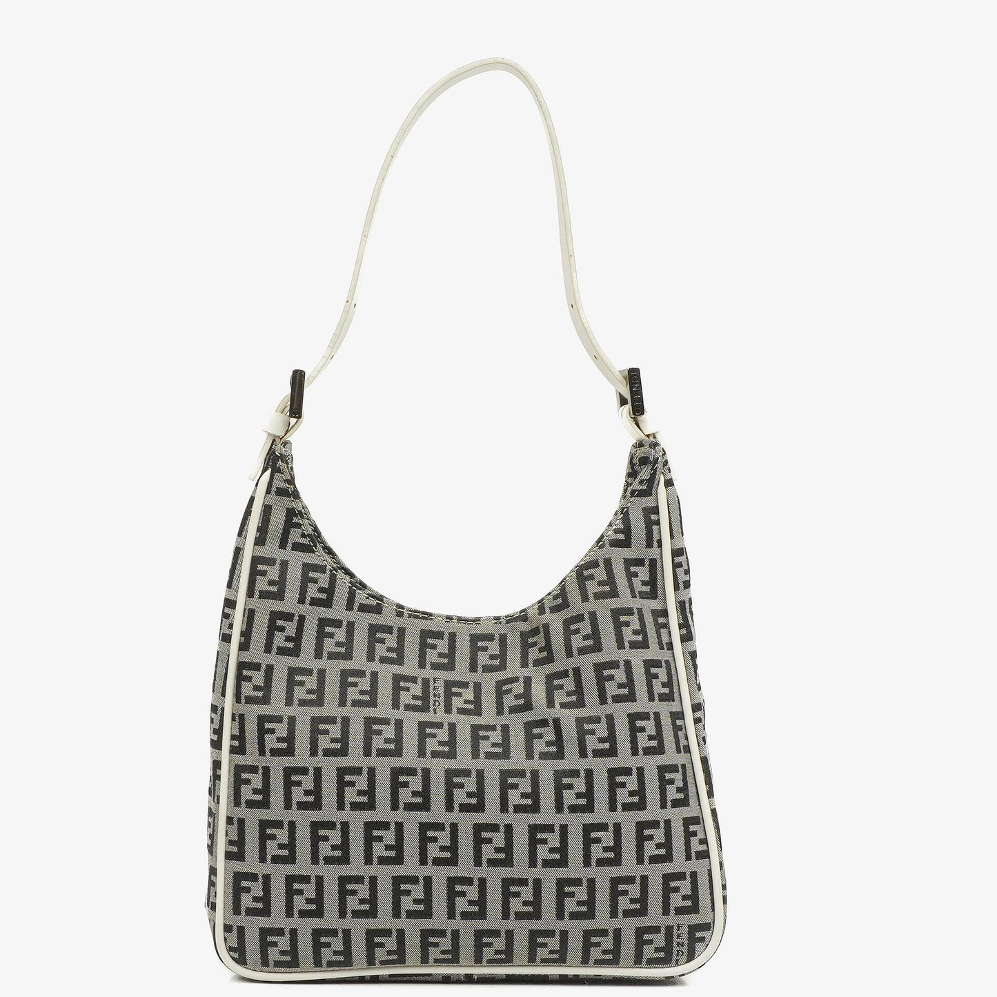 Fendi Zucchino Hobo Shoulder Bag