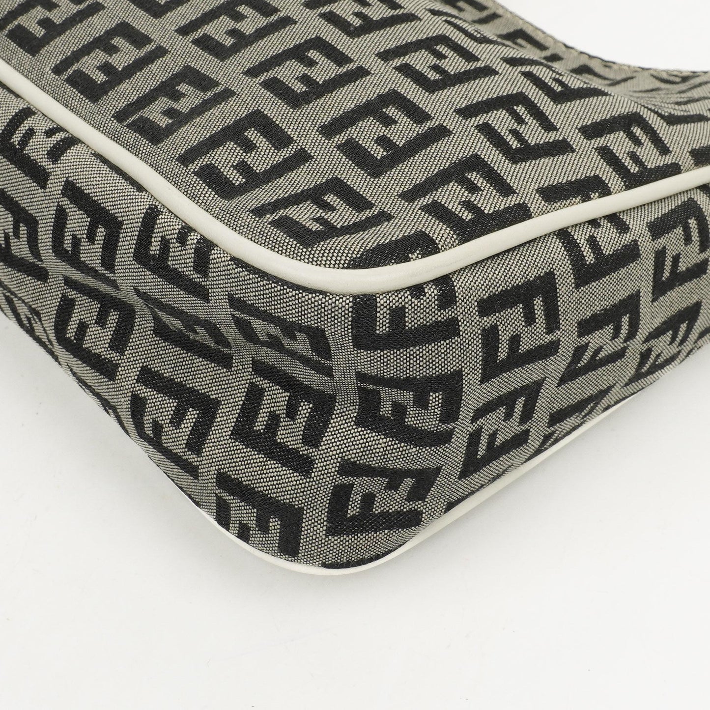 Fendi Zucchino Hobo Shoulder Bag