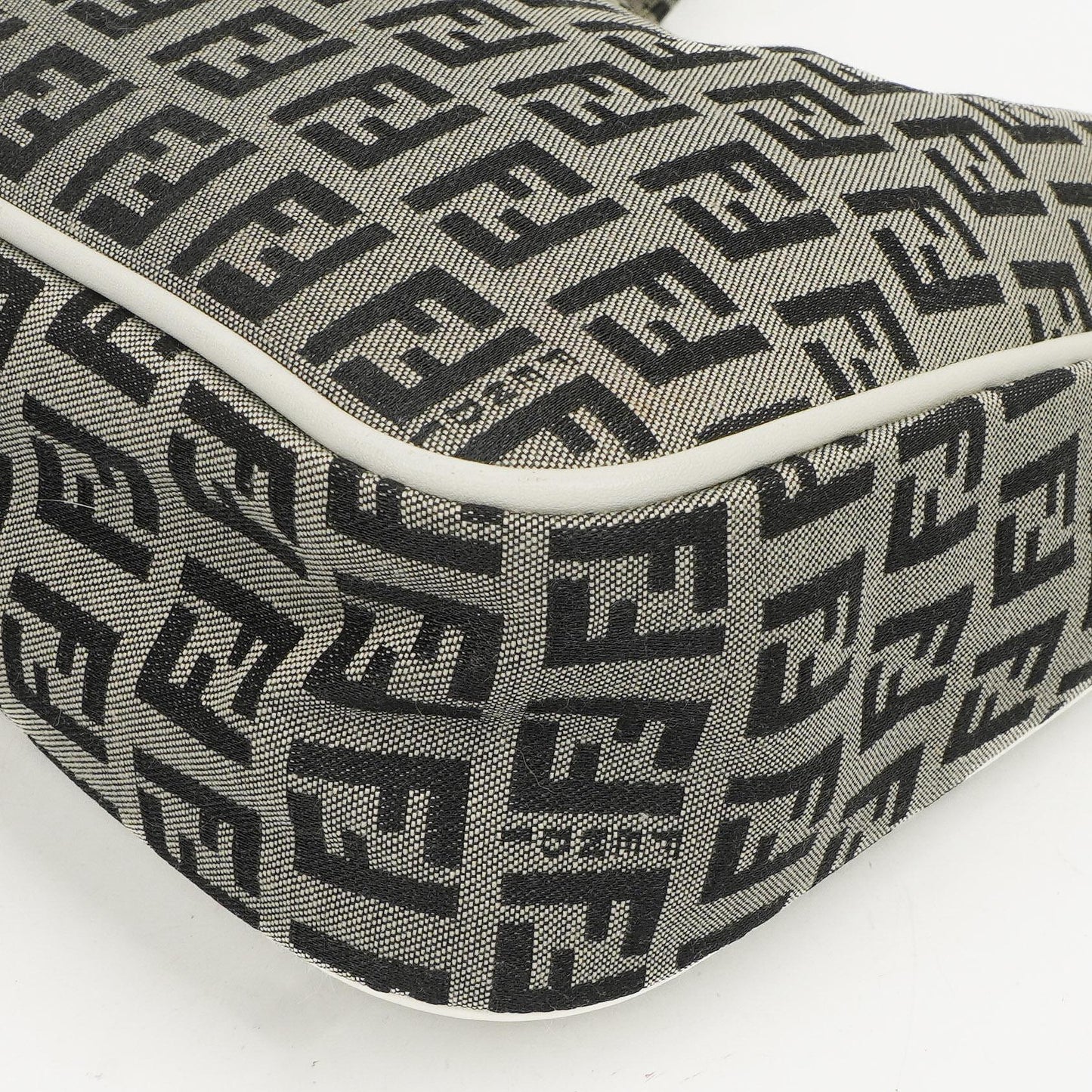 Fendi Zucchino Hobo Shoulder Bag