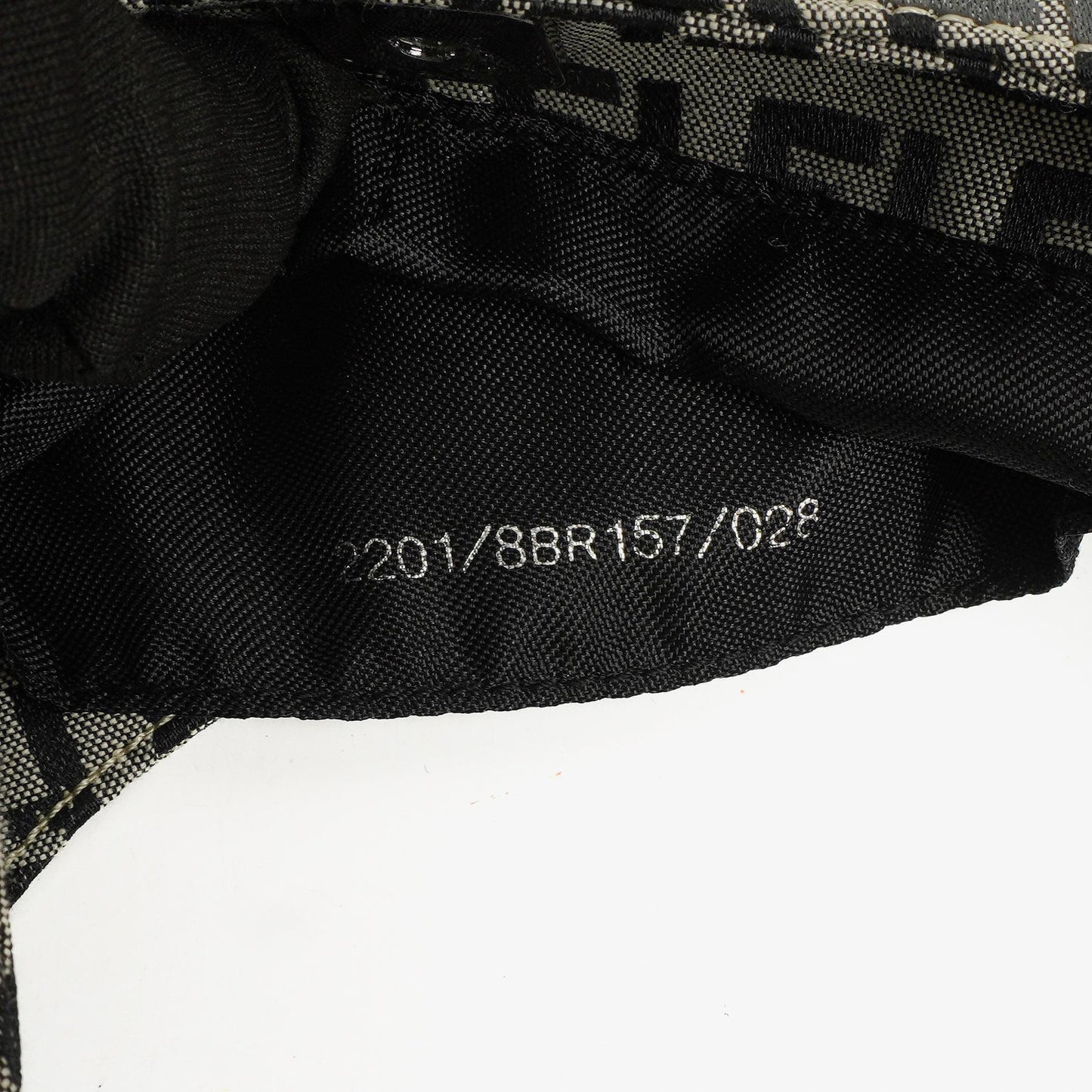 Fendi Zucchino Hobo Shoulder Bag