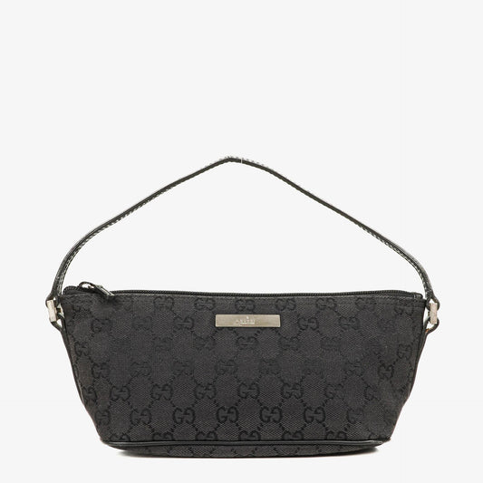 Gucci Baguette Pochette Boat GG Monogram Bag