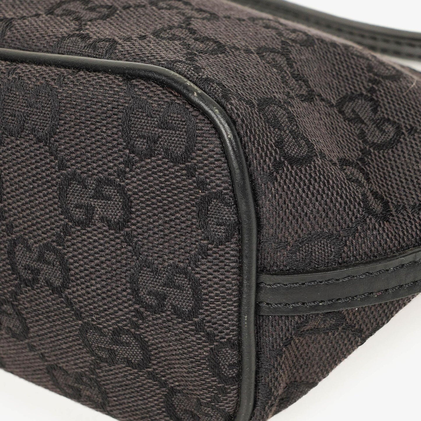 Gucci Baguette Pochette Boat GG Monogram Bag