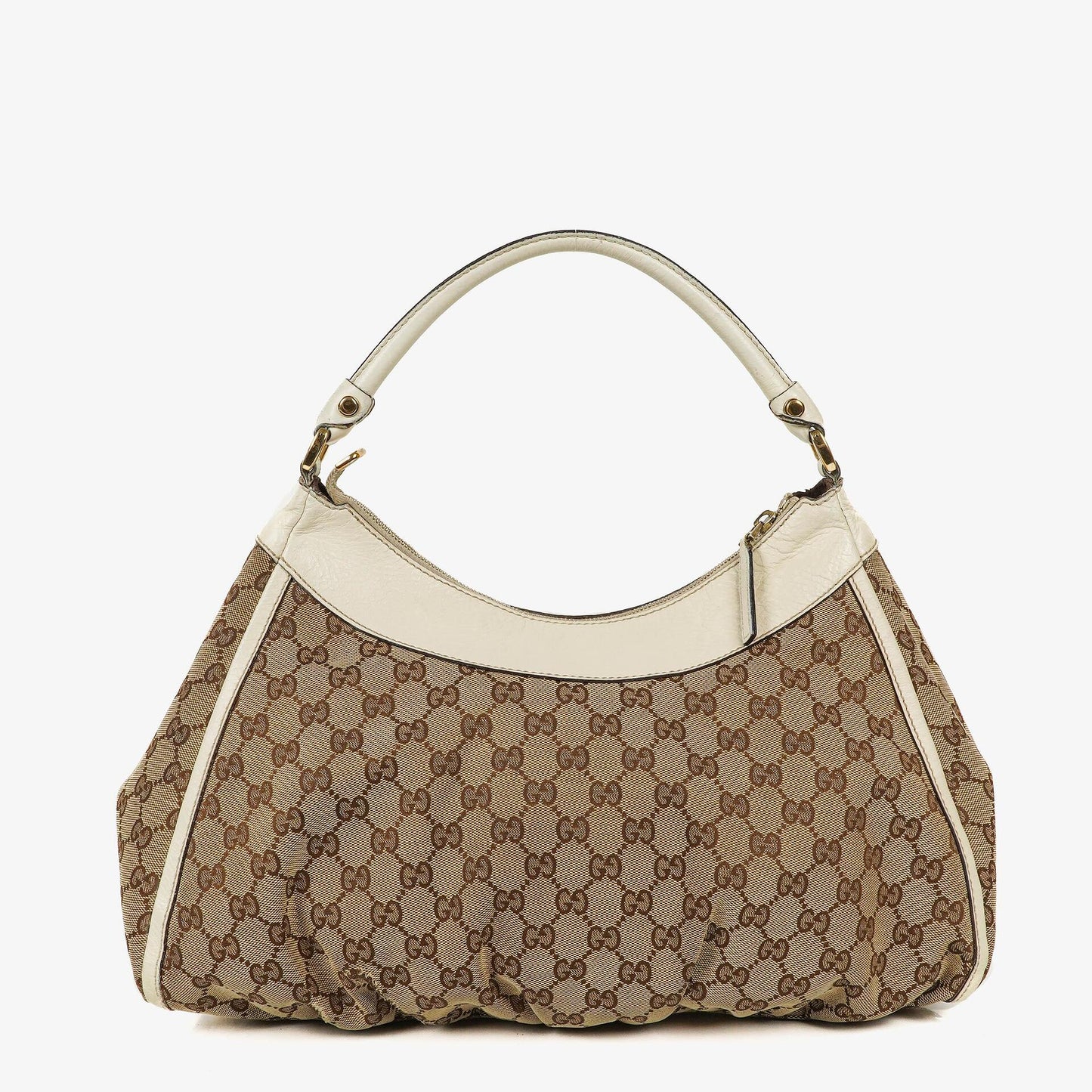 Gucci D Gold Ring Monogram Hobo Bag