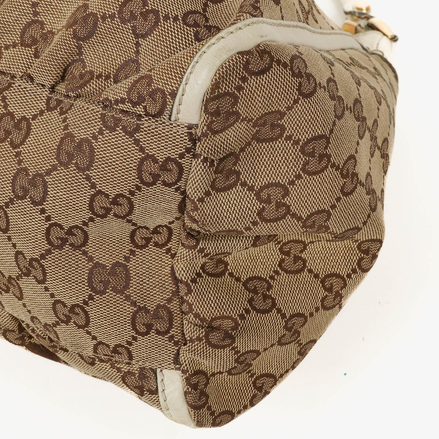 Gucci D Gold Ring Monogram Hobo Bag