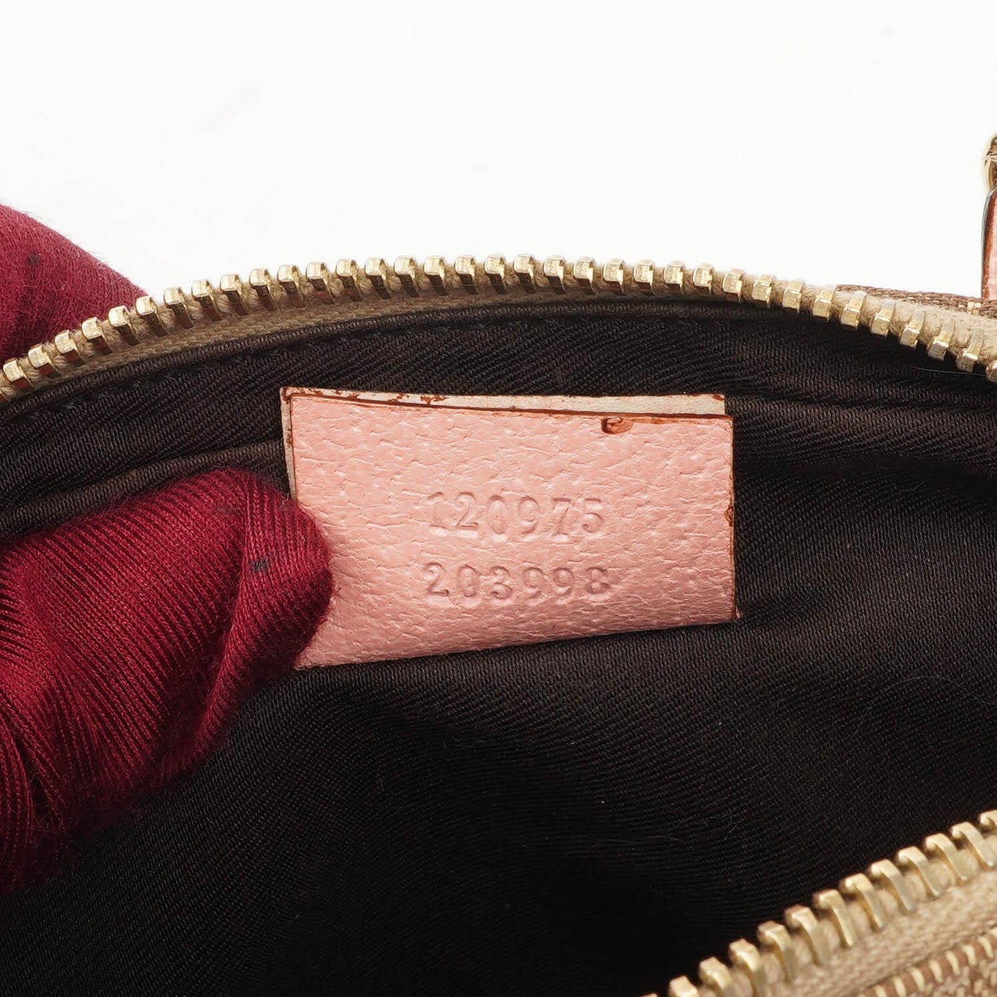 Gucci GG Monogram Pink/Beige Crossbody Bag