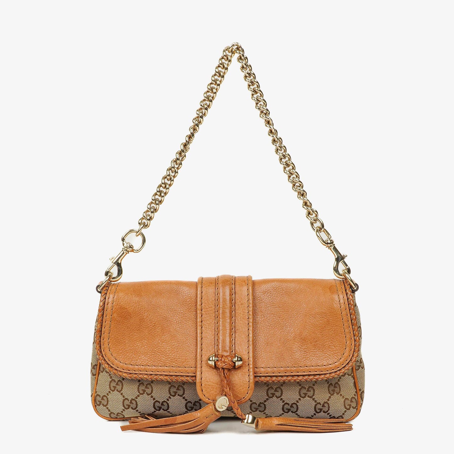 Gucci Marrakech Evening Beige/Brown GG Canvas Bag