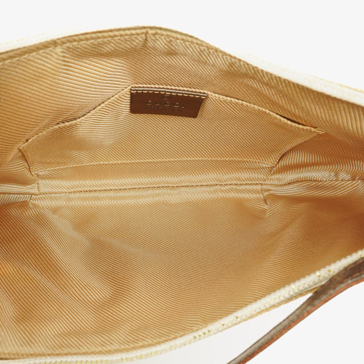 Gucci Vintage Pochette GG Canvas Shoulder Bag
