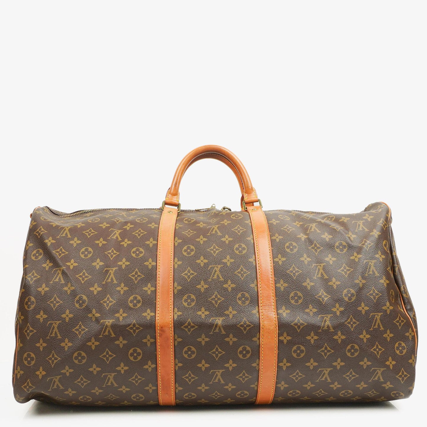 Louis Vuitton Keepall 60 Bandoulière Monogram Canvas Travel Bag