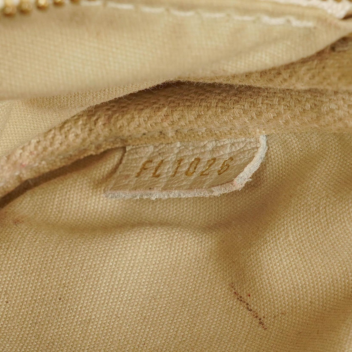 Louis Vuitton Mini Pochette Accessoires Mini Lin Dune Clutch Handbag