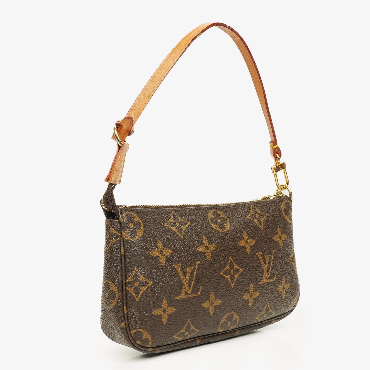 Louis Vuitton Mini Pochette Accessoires Monogram Canvas Clutch Handbag