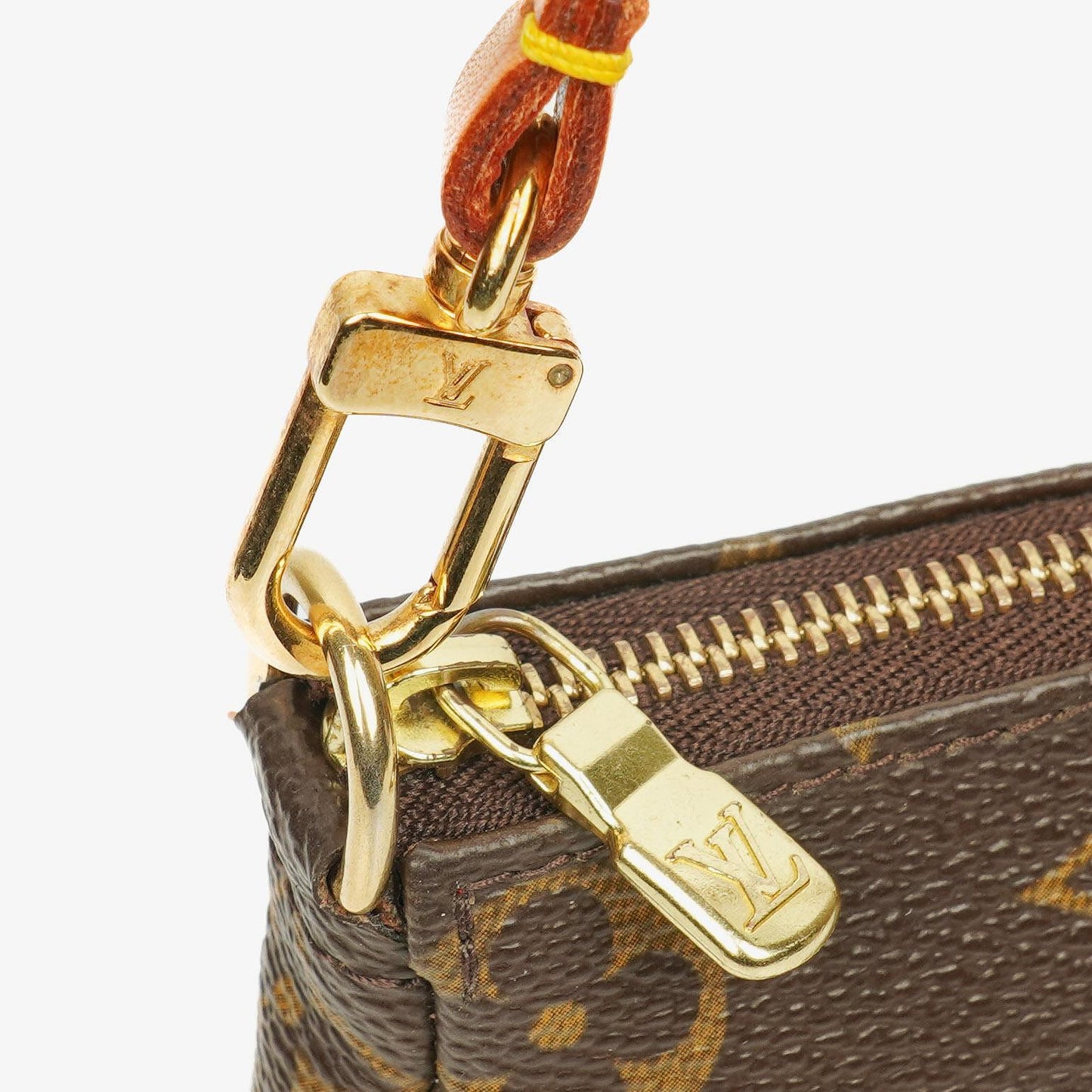 Louis Vuitton Mini Pochette Accessoires Monogram Canvas Clutch Handbag