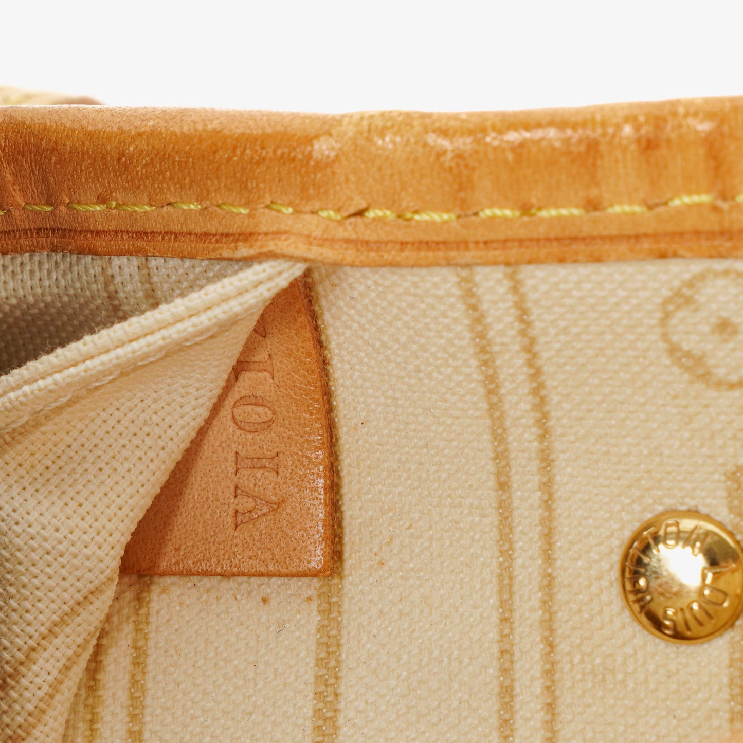 Louis Vuitton Neverfull PM Damier Azur Canvas Tote Bag