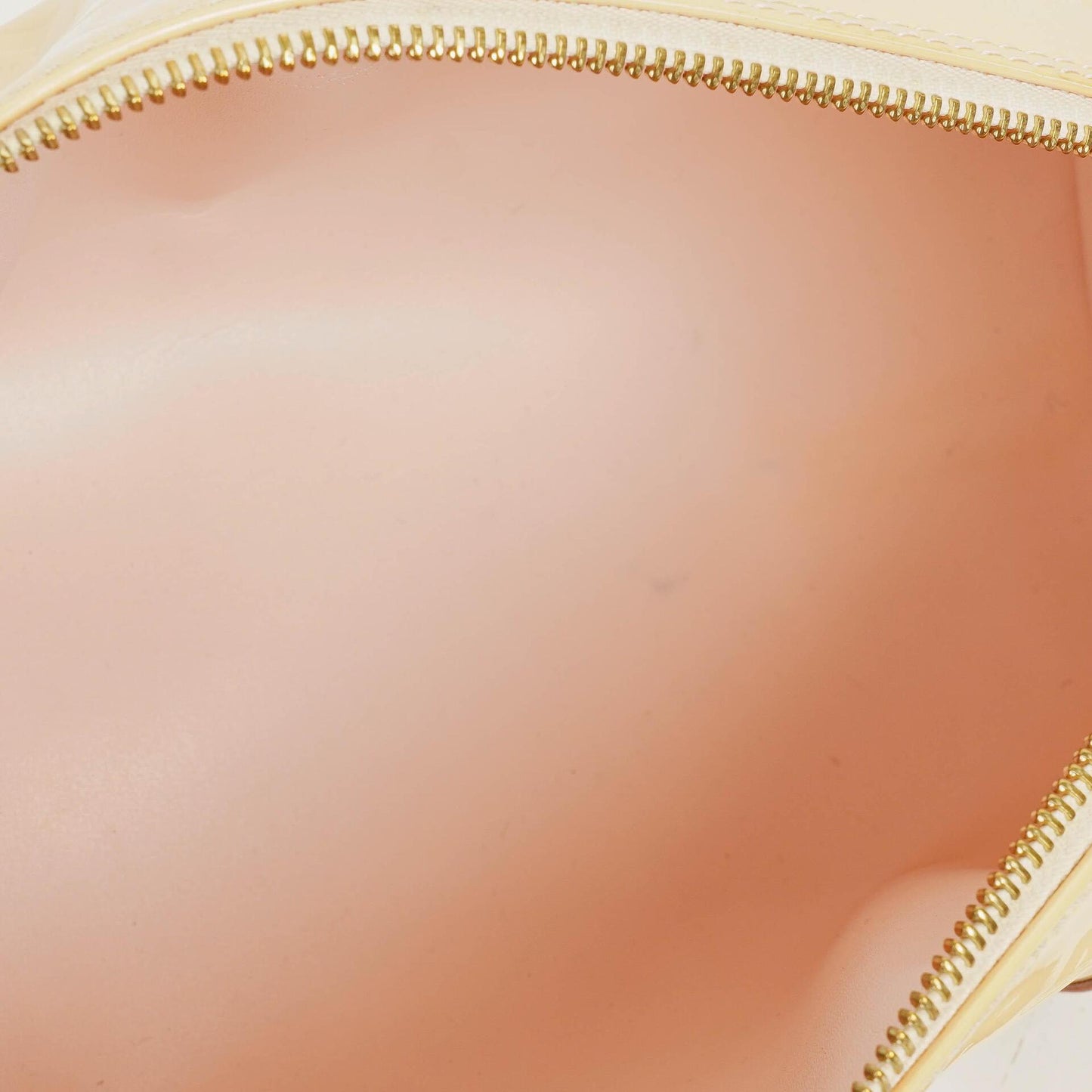 Louis Vuitton Papillon 30 Bedford Cream Beige Monogram Vernis Leather Bag