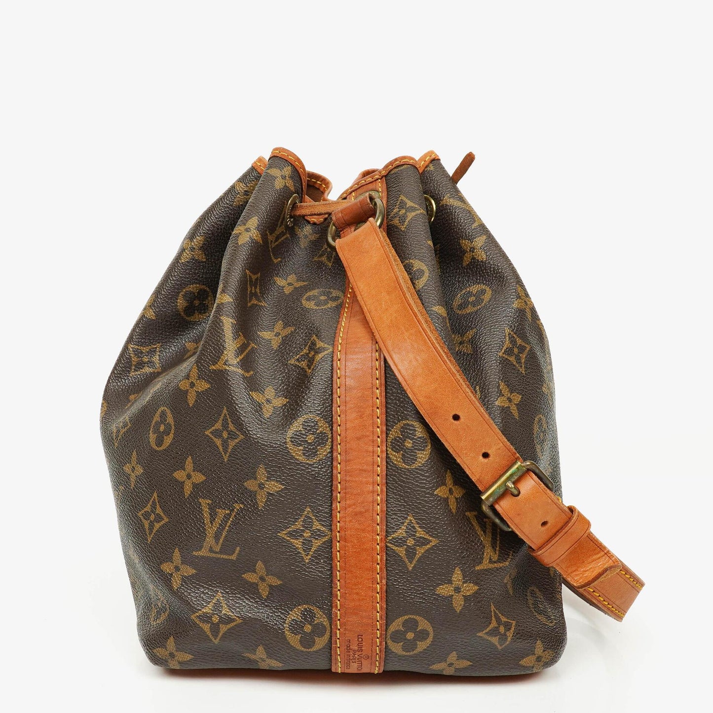 Louis Vuitton Petit Noe Monogram Canvas Shoulder Bag