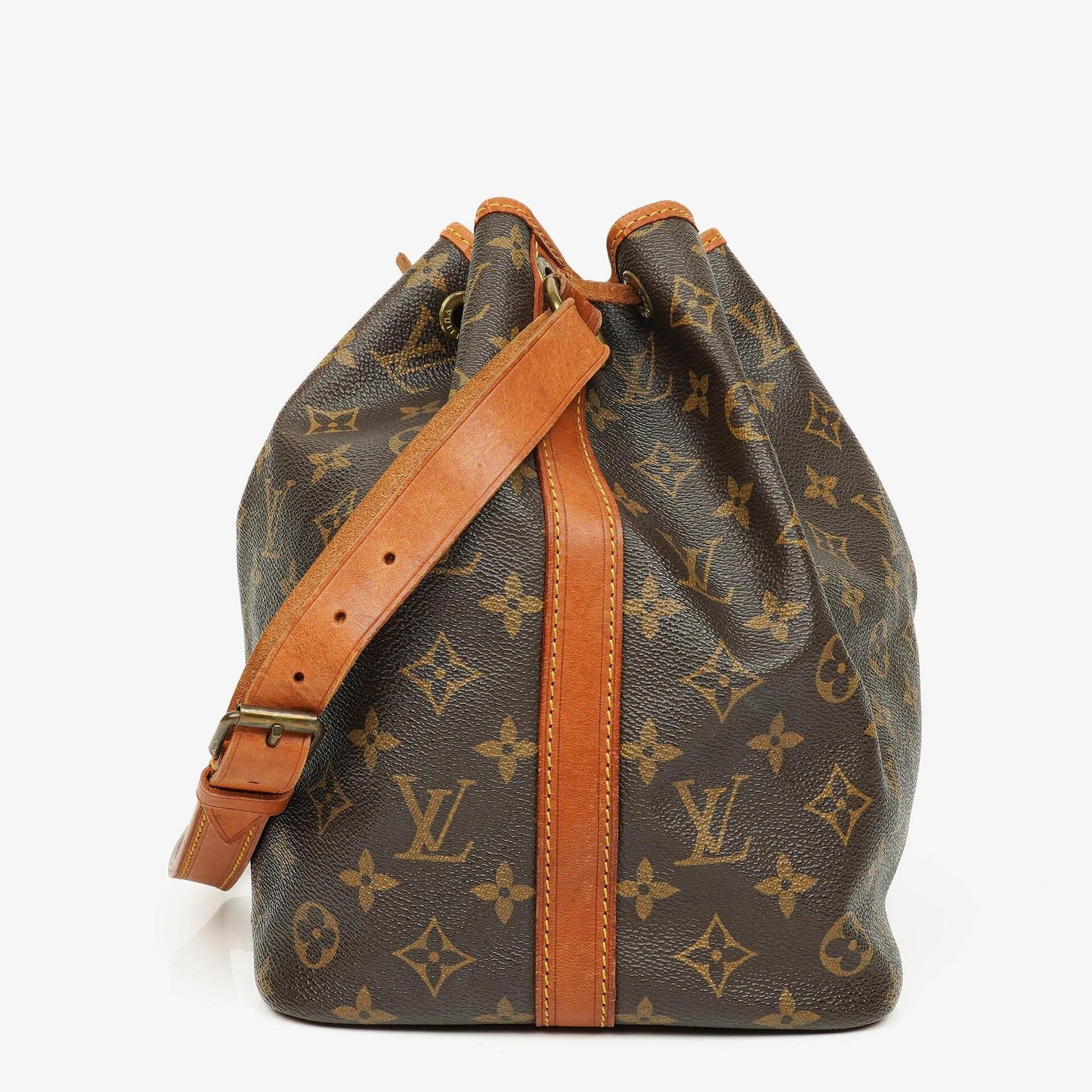 Louis Vuitton Petit Noe Monogram Canvas Shoulder Bag