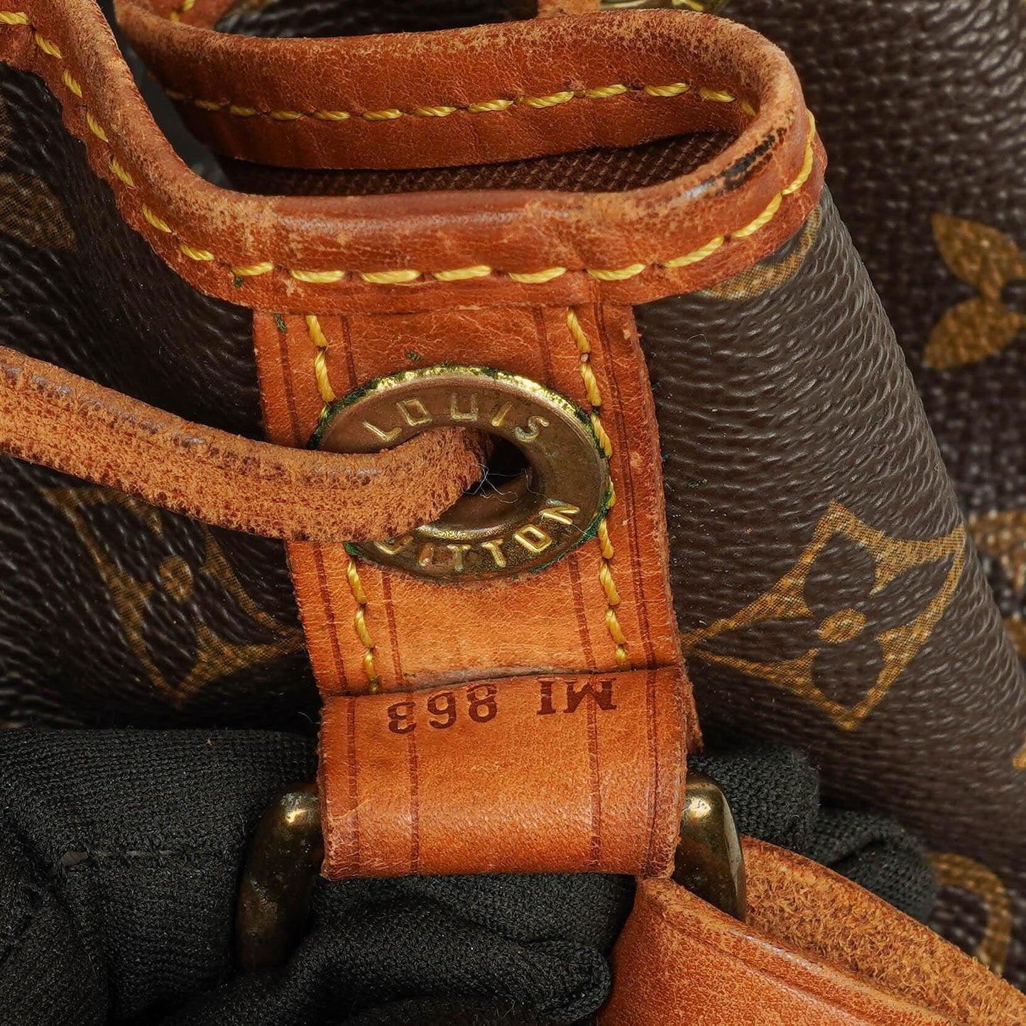 Louis Vuitton Petit Noe Monogram Canvas Shoulder Bag
