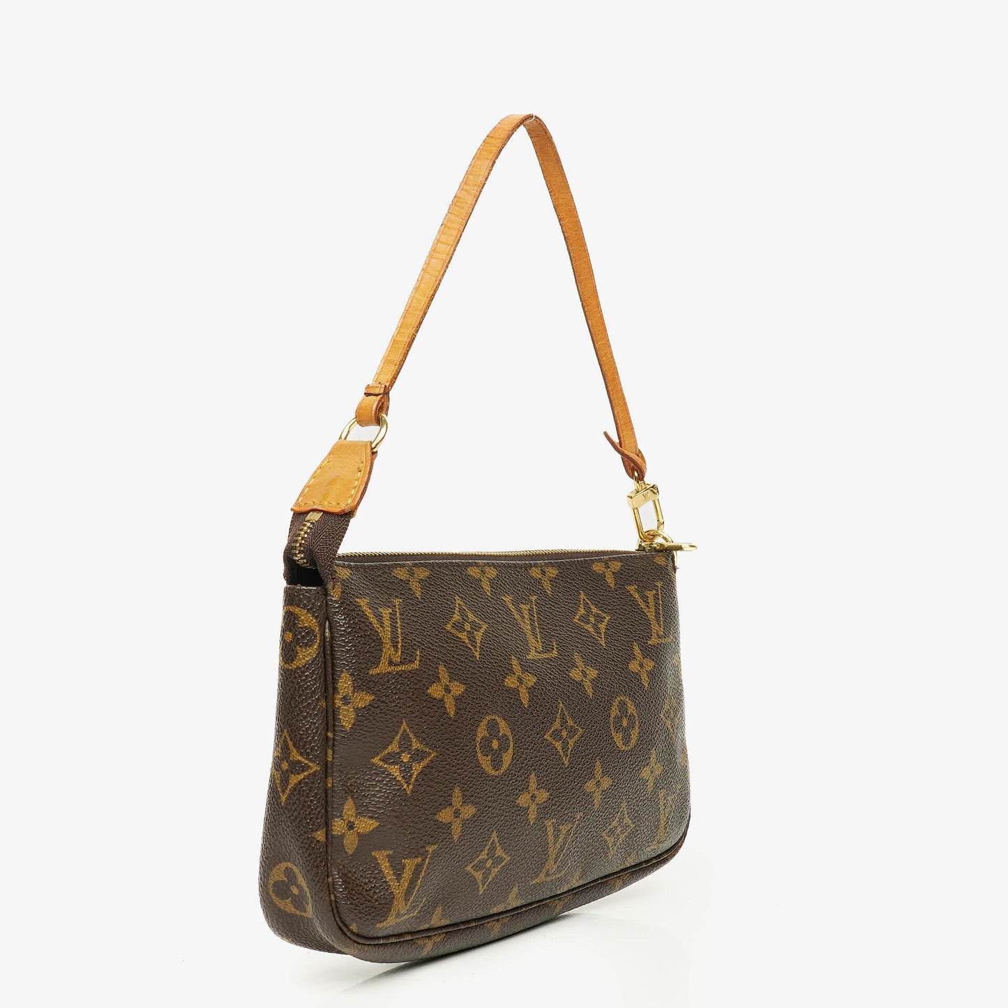 Louis Vuitton Pochette Accessoires Monogram Canvas Clutch Handbag