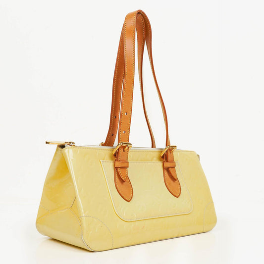 Louis Vuitton Rosewood Avenue Monogram Vernis Shoulder Bag