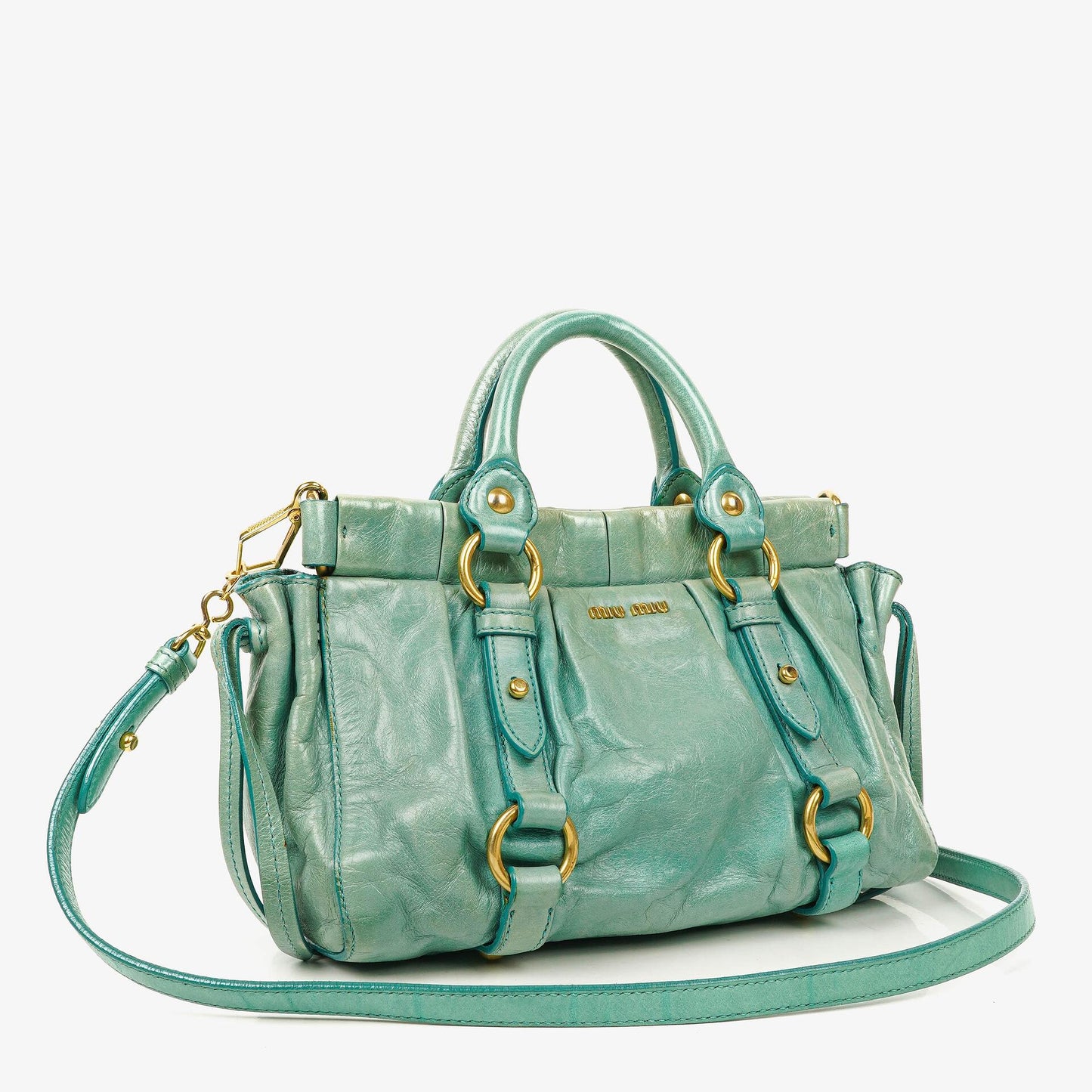 Miu Miu Vitello Satchel Bag