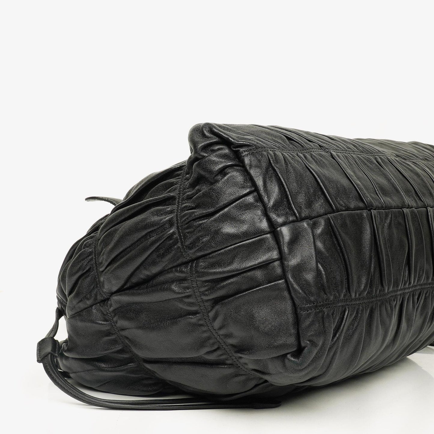 Prada Black Nappa Gaufre Leather Bag